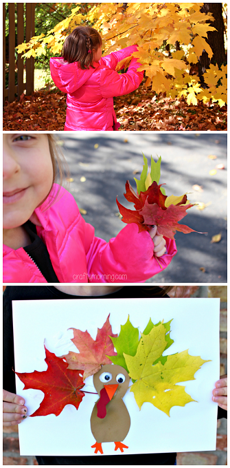 cute-leaf-turkey-craft-for-thanksgiving