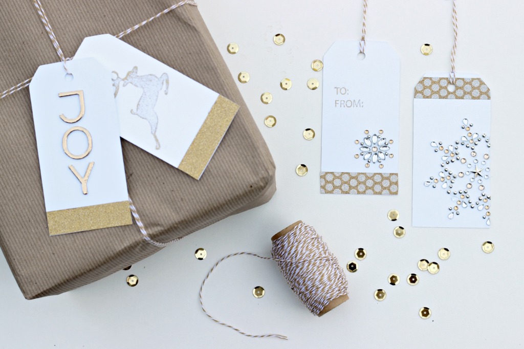DIY Glamorous Gift Tags - Classy Clutter