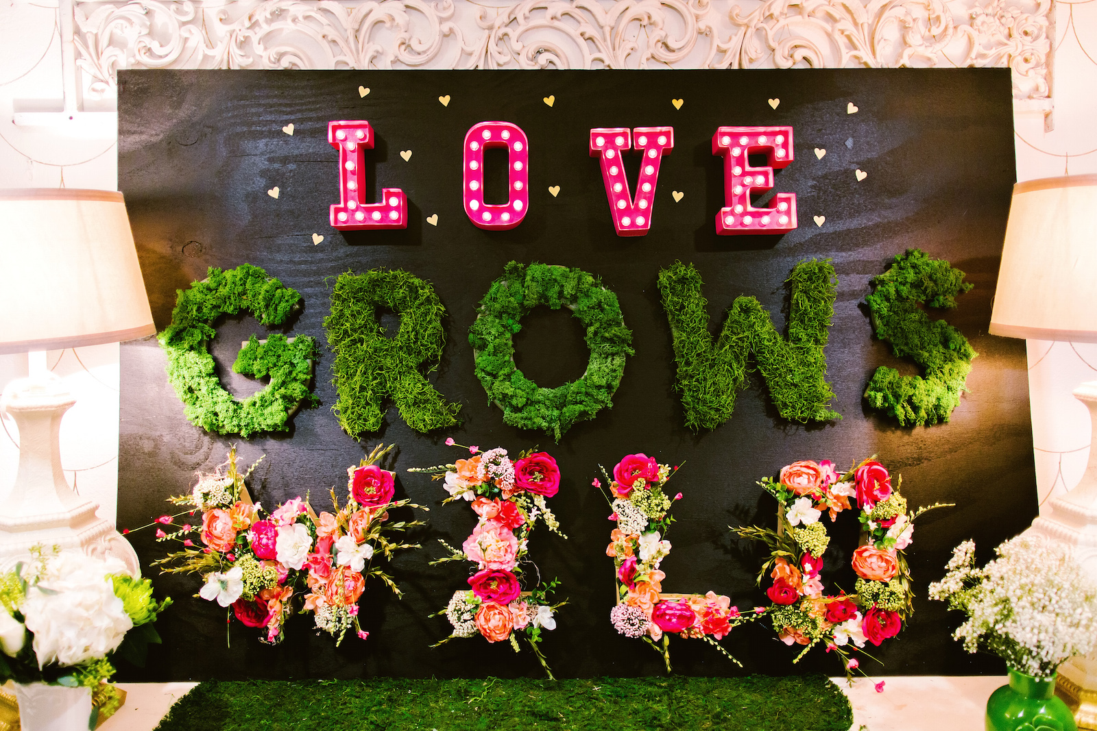 Love Grows Wild Sign
