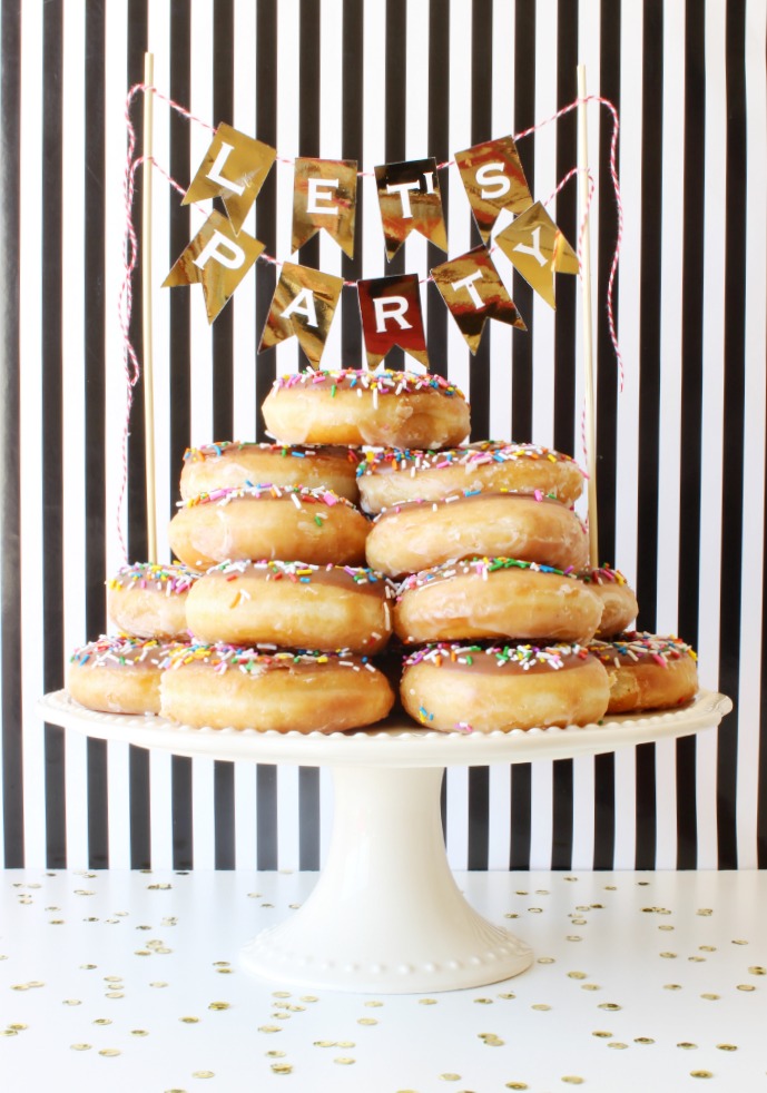 Birthday Ideas – DIY Donut Tower