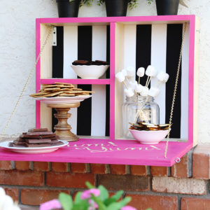 You’re invited: DIY Outdoor Serving Station with The Home Depot