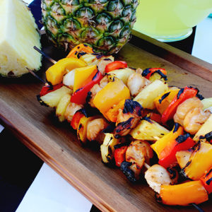 Easy Recipes: Grilled Teriyaki Chicken Skewers