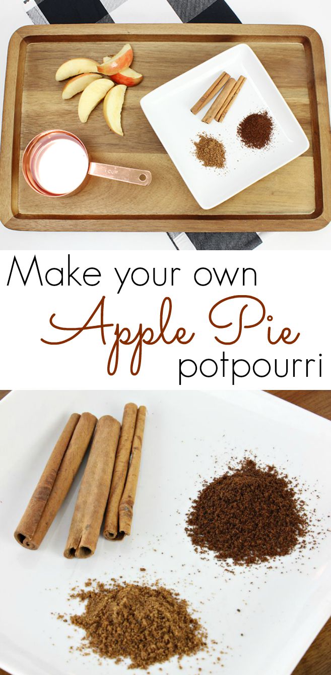 Make your own Apple Pie Potpourri