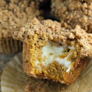 Pumpkin Cream Cheese Muffins