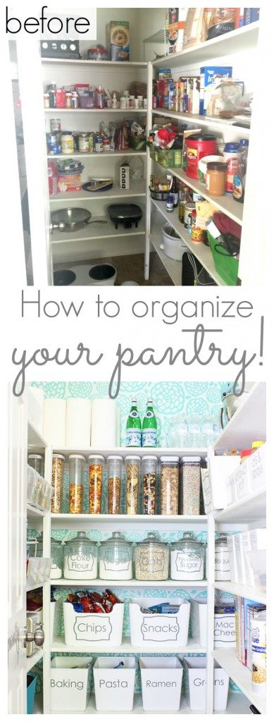 The GENIUS Way to Organize Your Pantry! | Classy Clutter
