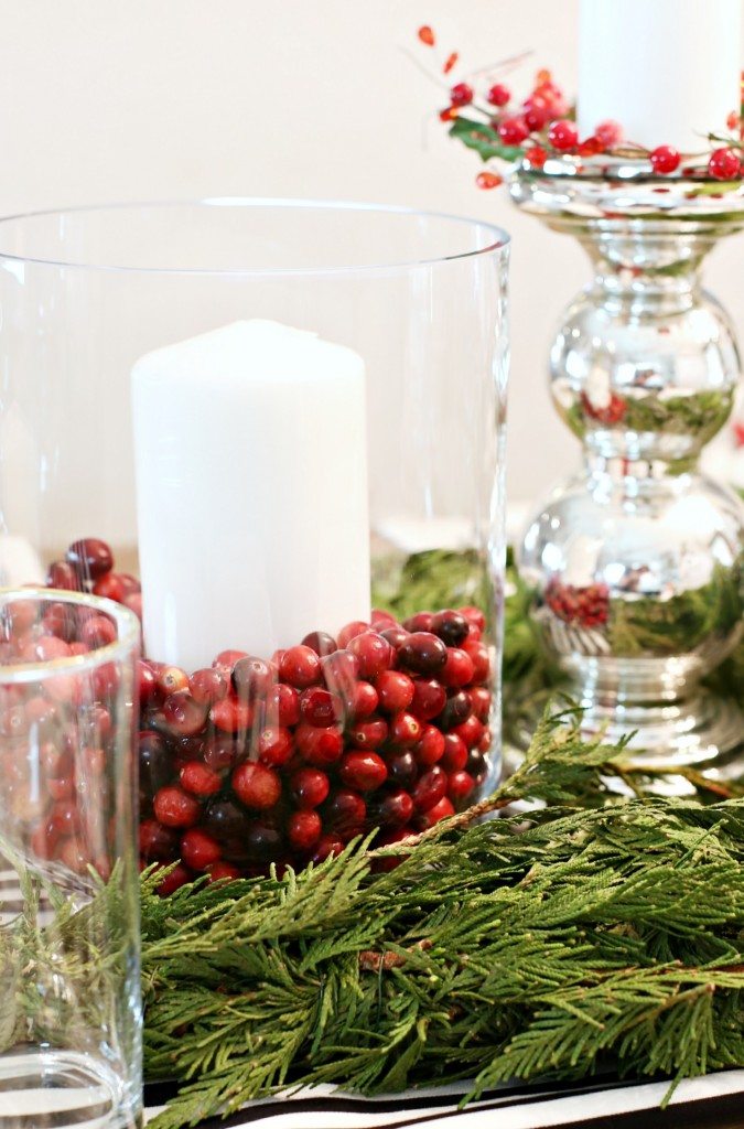 Festive Tablescape for a Holiday Dinner Party - Classy Clutter