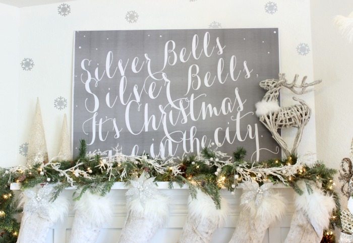 Silver Bells Free Printable Sign