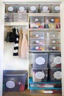 How to Organize a Kids Closet - Classy Clutter