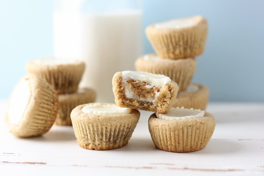 White Chocolate Peanut Butter Cookie Cup 