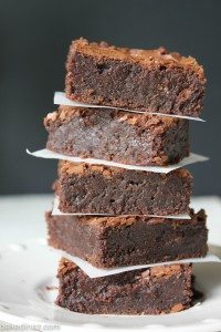 the baked brownie