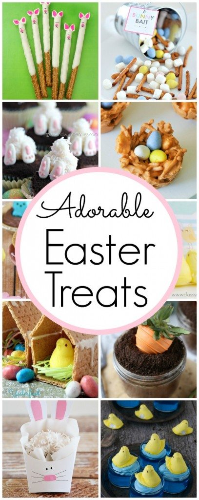 Adorable Easter Treats - Click for more ideas! - www.classyclutter.net