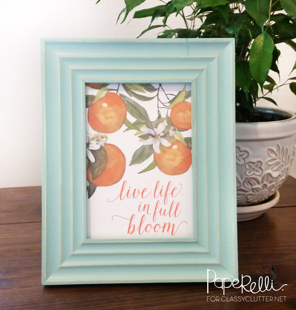 Live Life in Full Bloom Free Spring Printable