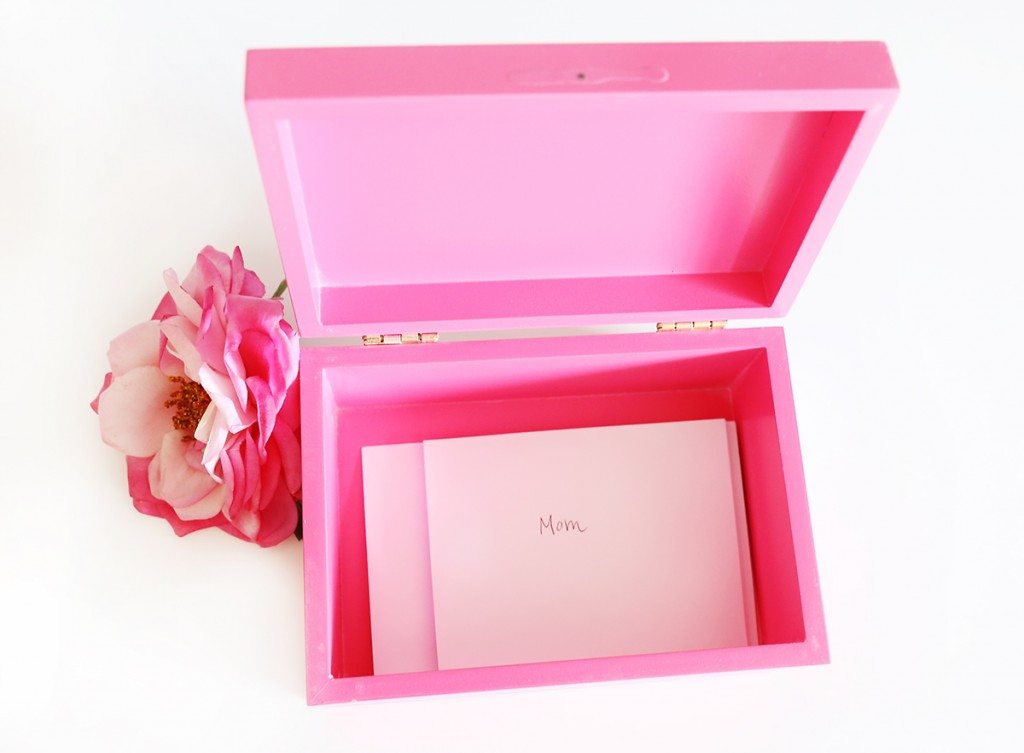 Mother's Day Letters in a Box - Click for futorial