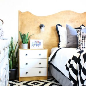 Tribal Inspired Bedroom Makeover
