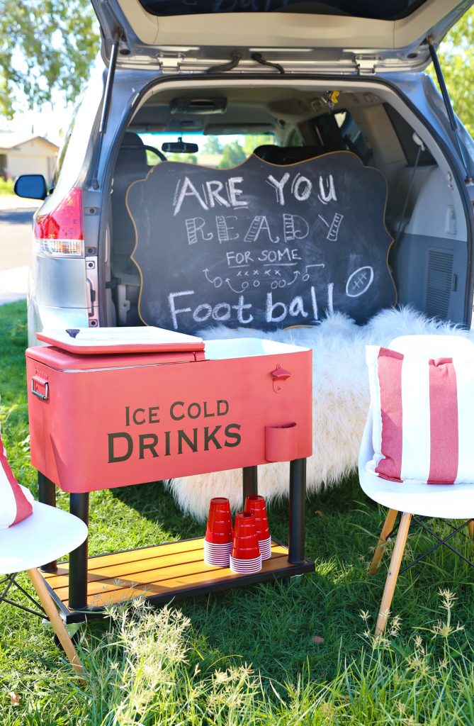 DIY Drink Cooler Perfect for a Tailgating Party! Classy Clutter