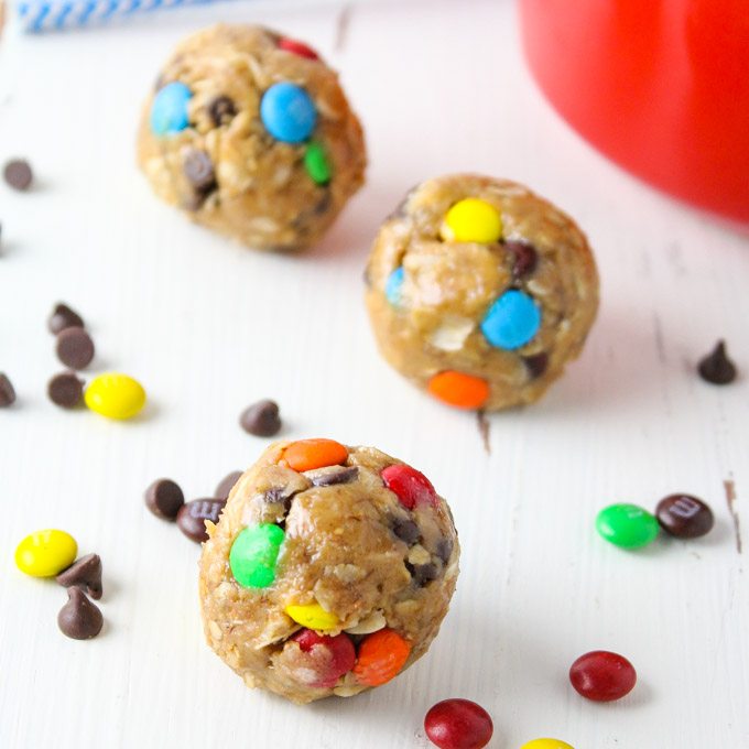 Healthy Monster Cookie Granola Bites 2-2