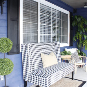 Prescott View Home Reno: DIY Wood Shutters and Front Porch Makeover