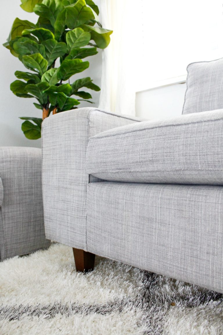 Prescott View Home Reno Add legs to Ikea couches