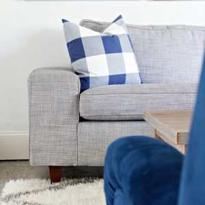 Prescott View Home Reno: Add legs to Ikea couches