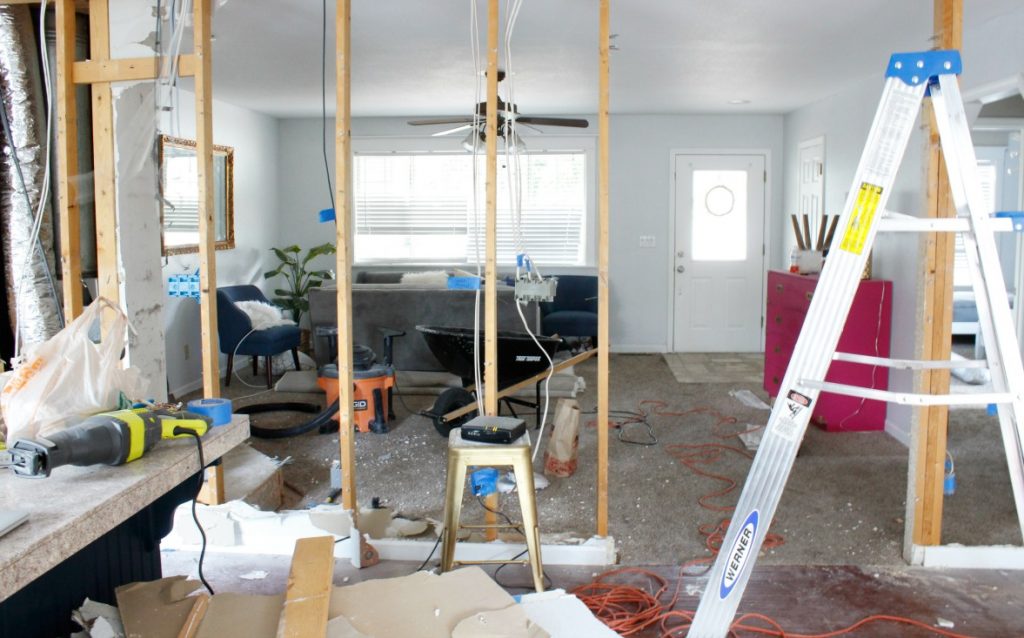 how to remove a wall