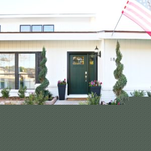 Modern Ranch Reno: New Front Door and Hardware