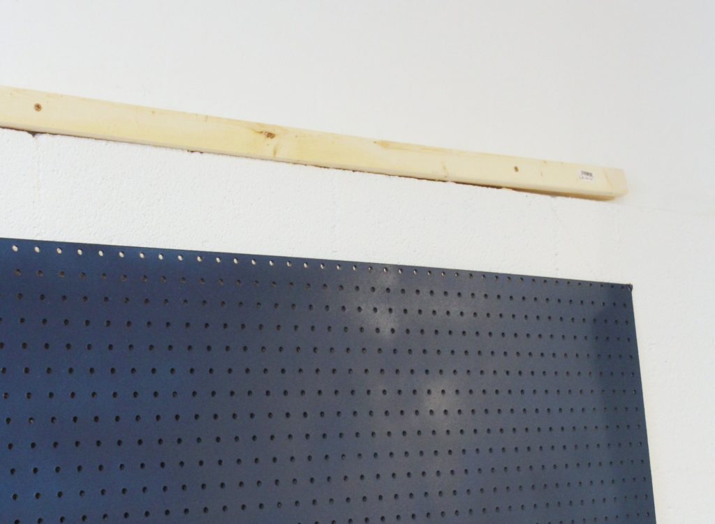 hanging a pegboard 