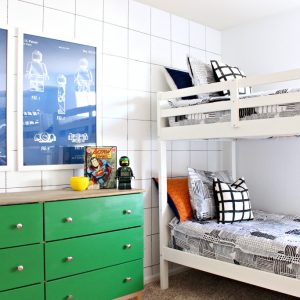 Park Home Reno: Kids Room Ideas – LEGO Room Makeover