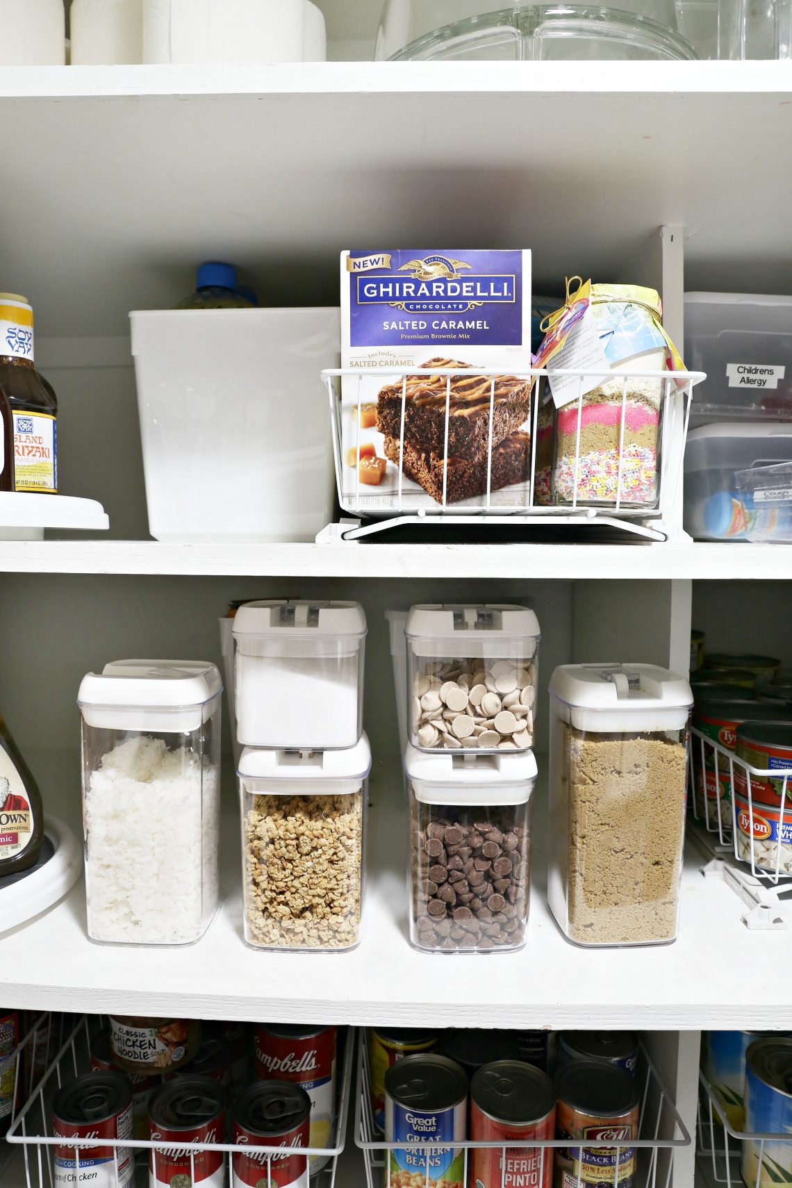 Modern Ranch Reno Pantry Organization Ideas (Pantry Makeover) Classy