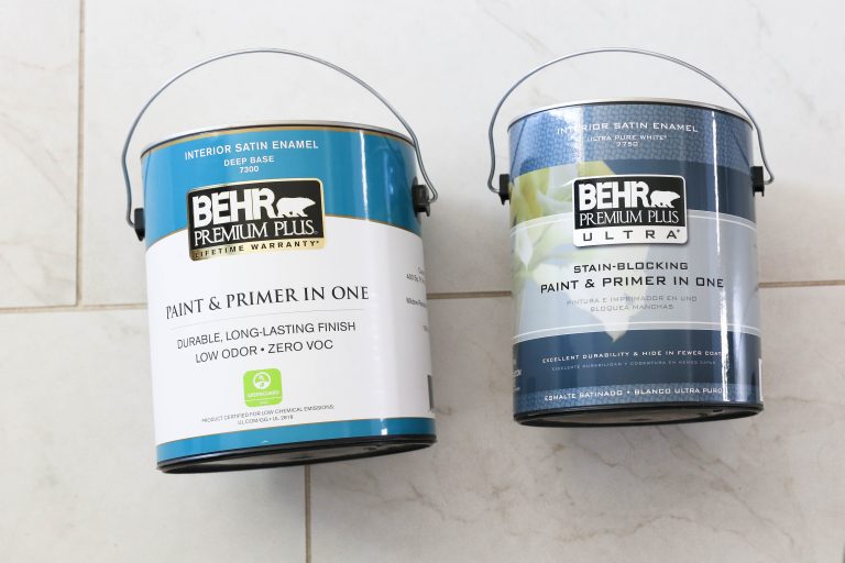 Hallway Makeover with Behr Paint Classy Clutter
