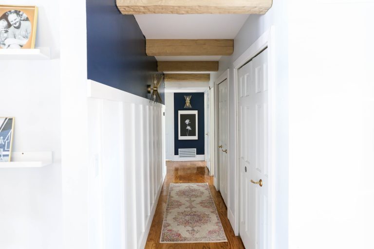Hallway Makeover with Behr Paint