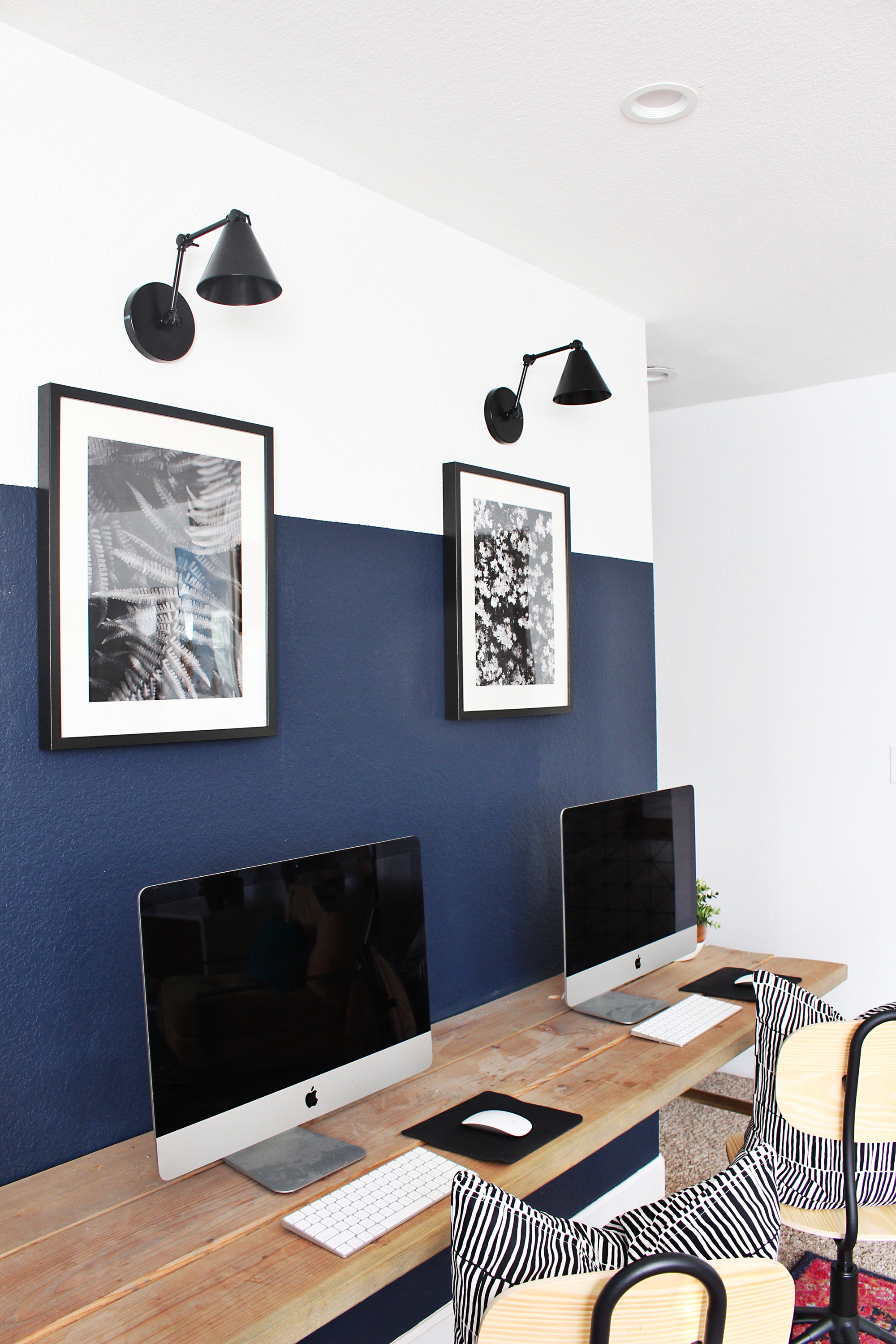 DIY Kids Homework Station - Foolproof way to create a space for you kids!