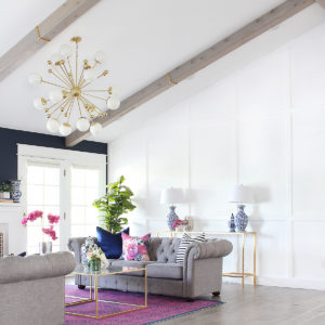 How To DIY Faux Wood Beams