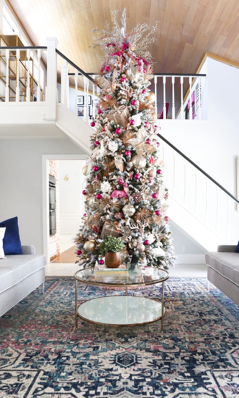 DIY Christmas Tree – Savannah’s Pink Christmas Tree