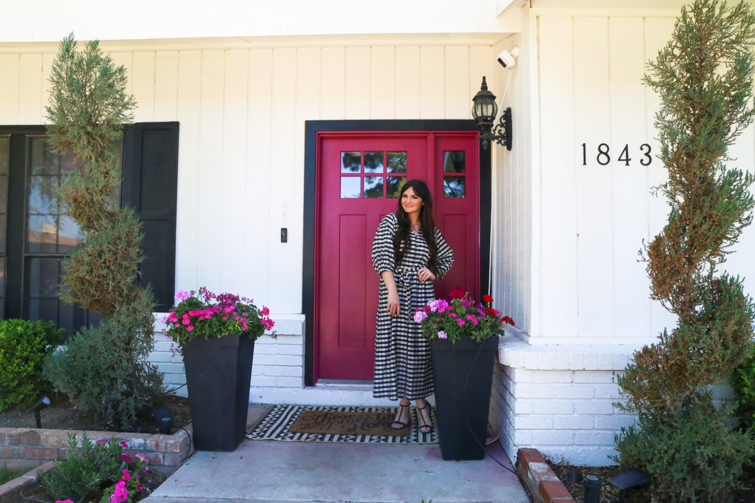 How To Paint A Front Door [Without Removing It] Classy Clutter