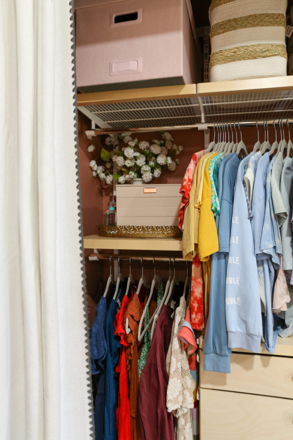 The Container Store Closet Elfa System | Our Honest Review