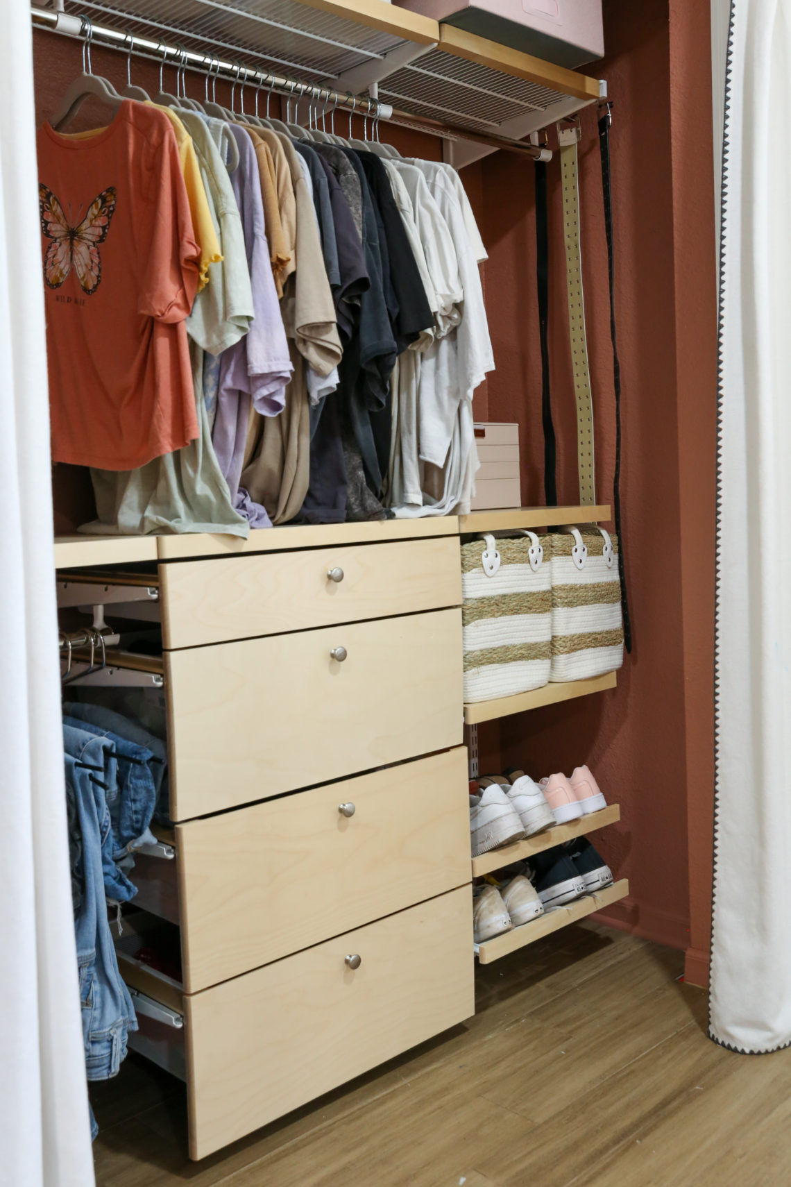 The Container Store Closet Elfa System Our Honest Review