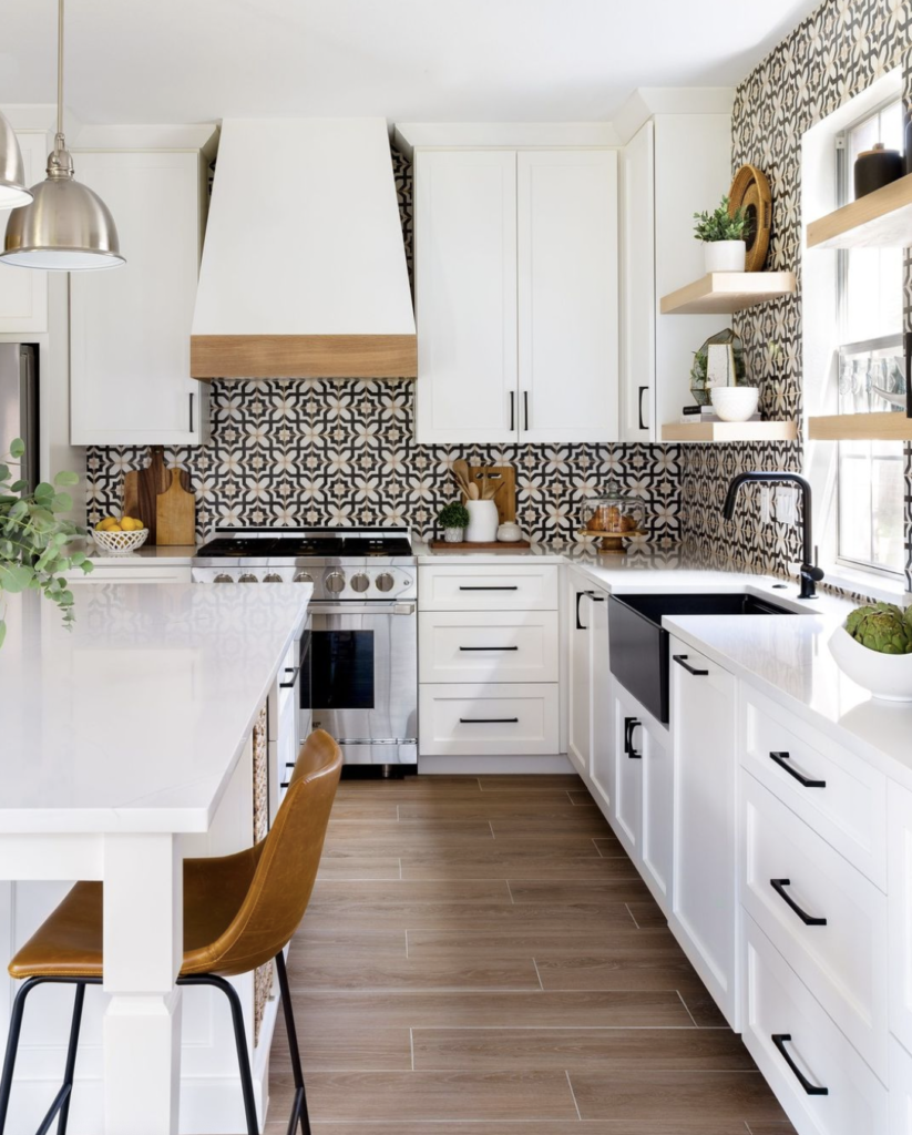 pattern backsplash for kitchens