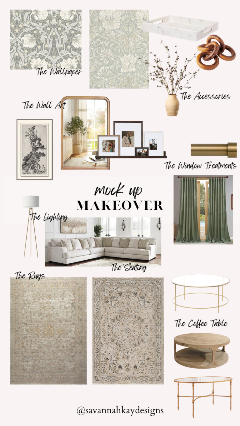 Mock-Up Makeover #2 | Creating A Cozy Piano Room In A Small Space